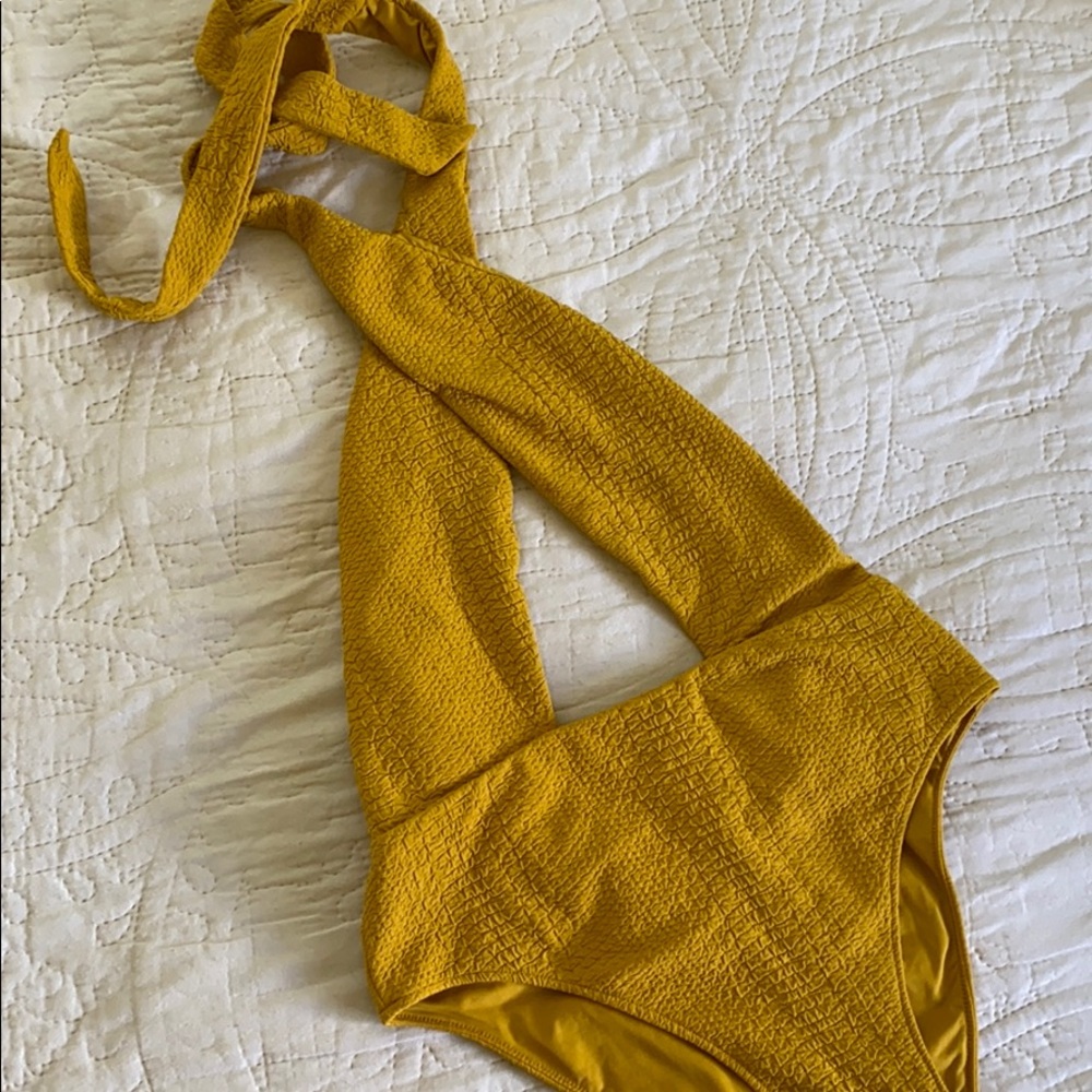 Blue Life Halter One Piece